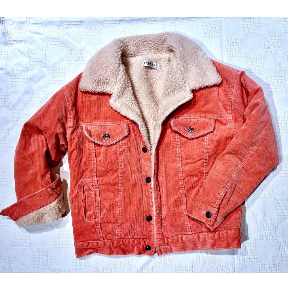 Pink Corduroy Jacket